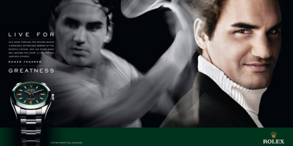 Roger Federer Rolex