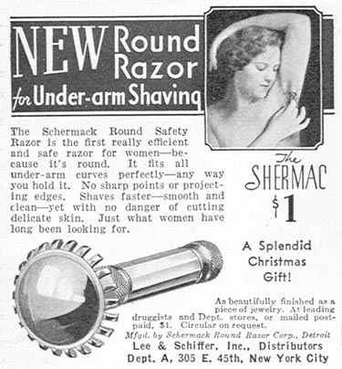 womens shaving advert