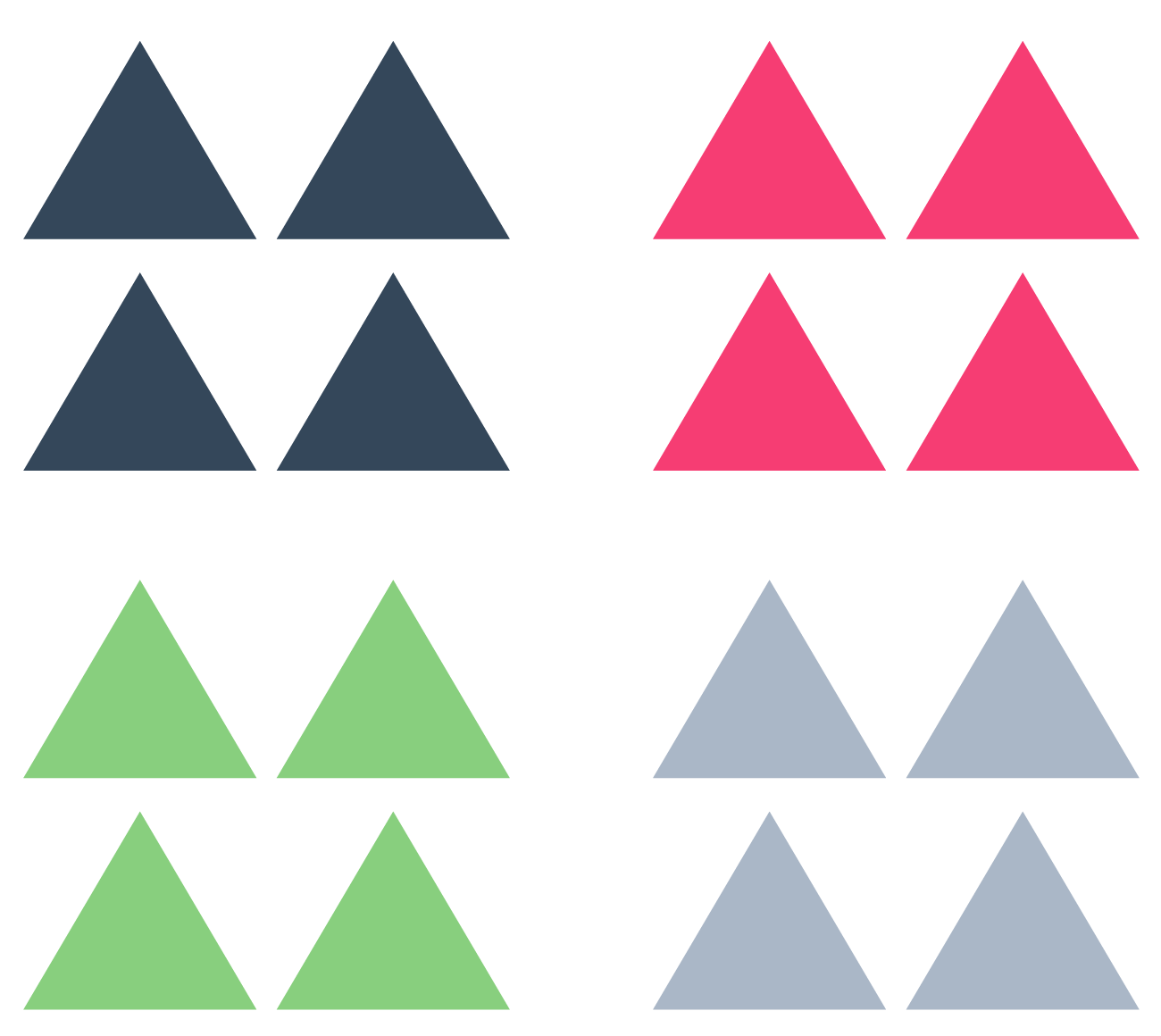 Gestalt principle of similarity