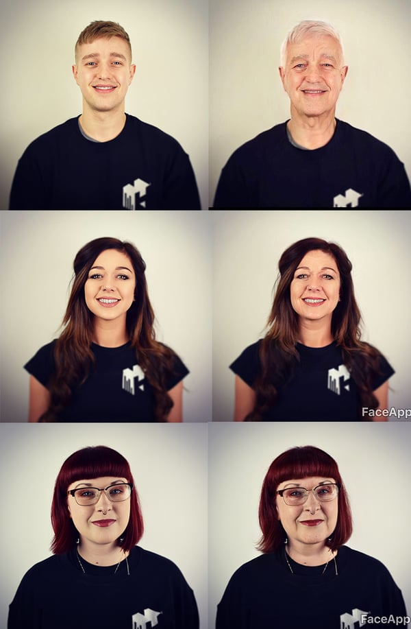 Onboarding Push Notifications. Hurree HQ FaceApp Photos.                    