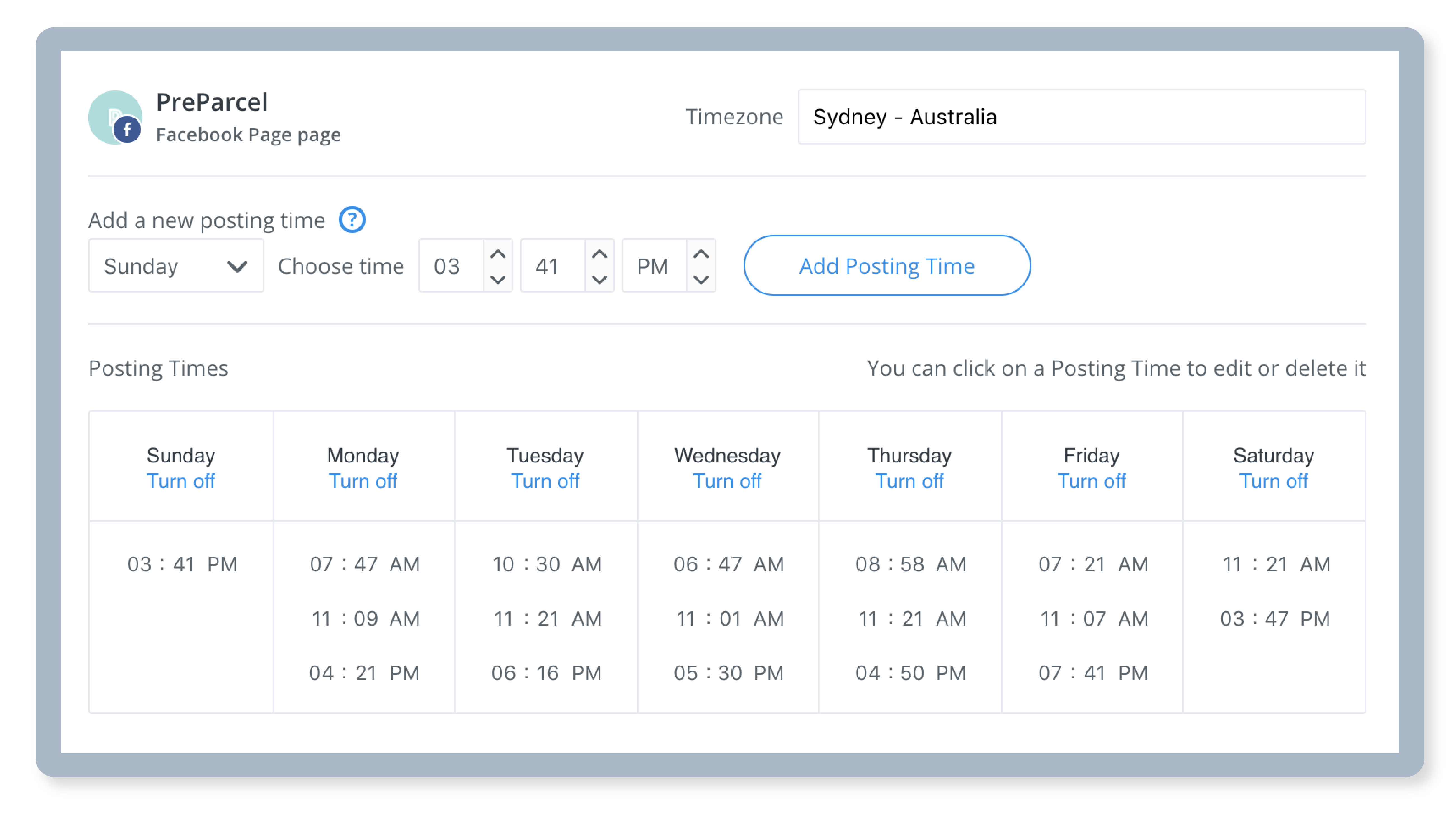 Social media scheduling tool for digital marketers